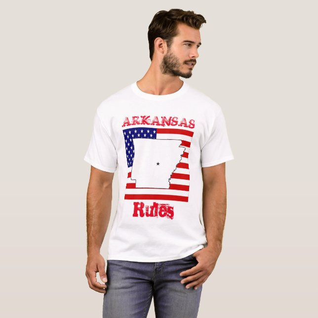 T-SHIRT ARKANSAS (Devant entier)