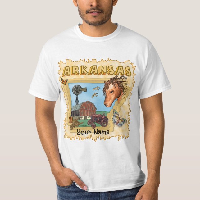 T-shirt Arkansas (Devant)