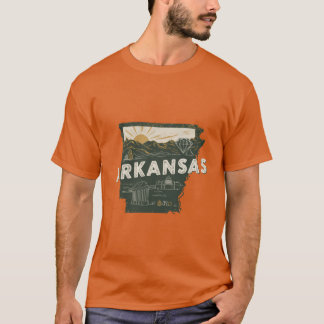 T-shirt Arkansas 7