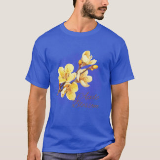 T-shirt Arkansas État Pomme Fleur Fleur Aquarelle Sti