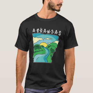 T-shirt Arkansas Etats-Unis Vacances