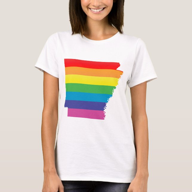 T-shirt arkansas fierté. (Devant)