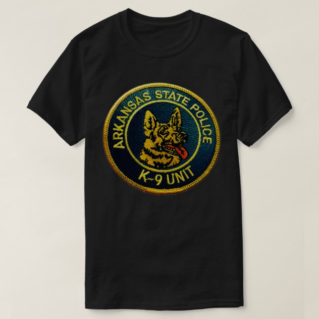 T-shirt Arkansas Police d'État K9 (Design devant)
