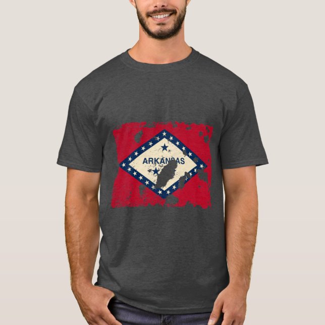 T-shirt Arkansas Splatter (Devant)