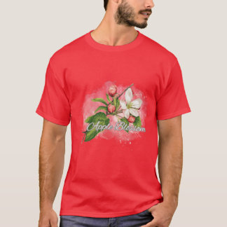 T-shirt Arkansas State Apple Blossom Flower Watercolor Sti