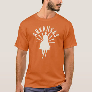T-shirt Arkansas Sunrise Cowboy OffWhite