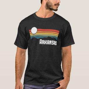 T-shirt Arkansas Vintage Sunset 80s Retro Summer State USA