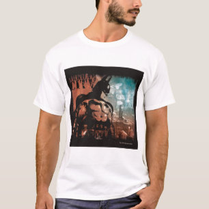 T-shirt Arkham City Batman Médias mixtes