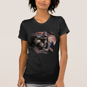 T-shirt Arkham City Batman Moon