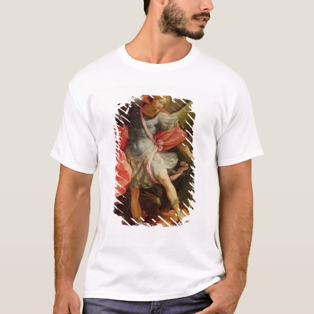 T-shirt Arkhangel Michael défaisant Satan (Devant)