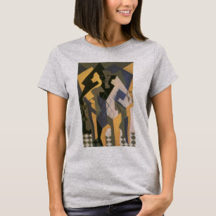 T-shirt Arlequin à la table de Juan Gris, Cubisme Vintage