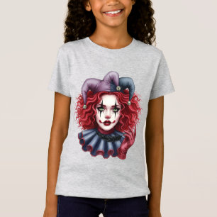 T-Shirt Arlequin à plume noire