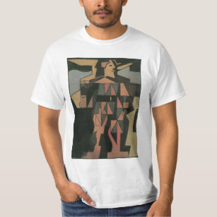 T-shirt Arlequin de Juan Gris, Cubisme Vintage Art