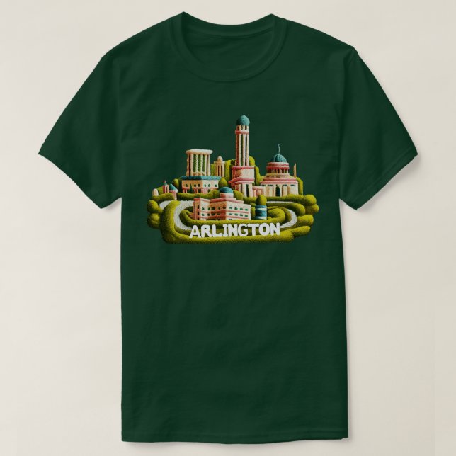 T-shirt Arlington Texas (Design devant)