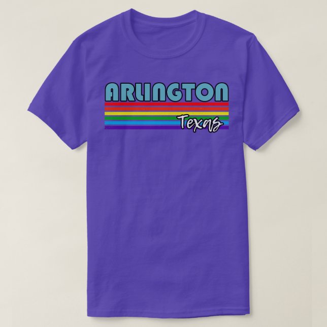 T-shirt Arlington Texas Pride Arlington LGBT Cadeau LGBT (Design devant)