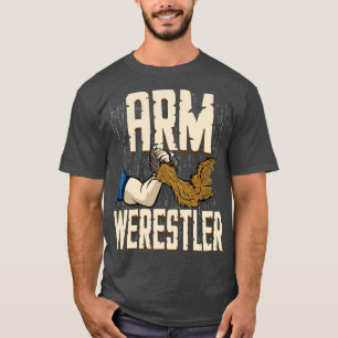 T-shirt Arm Werestler Funny Pun Halloween Arm Wrestler