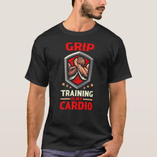 T-shirt Arm Wrestler Arm Wrestler Grip Entraînement Est Ma