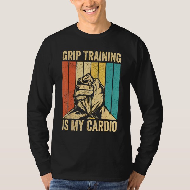 T-shirt Arm Wrestling Arm Wrestler Grip Training Is My Car (Devant)