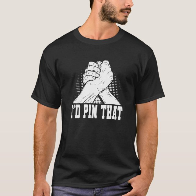 T-shirt Arm Wrestling & Hand Wrestling Designs For Arm Wre (Devant)