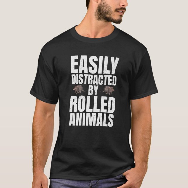 T-shirt Armadillo Pour Un Armadillo (Devant)