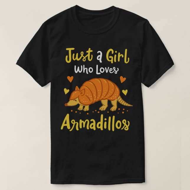 T-shirt Armadillos Armadillo Lover 3 (Design devant)