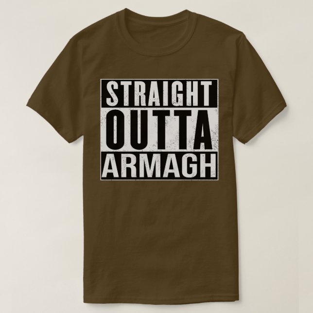 T-shirt Armagh Irlande Droit devant Armagh (Design devant)
