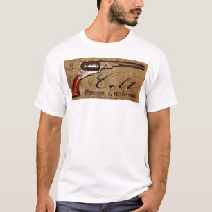 T-shirt Arme à feu d'antiquité de revolver de Paterson d