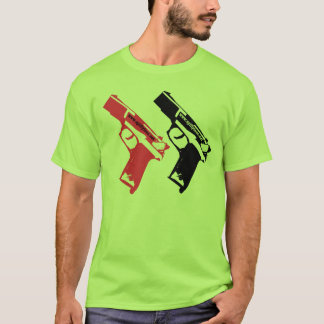 T-shirt arme à feu d'arme à feu