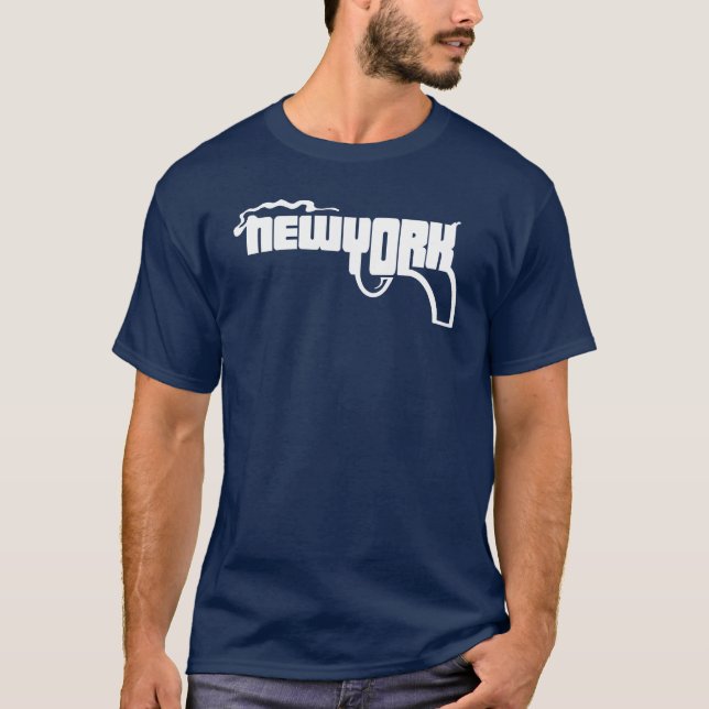 T-shirt Arme à feu de New York (Devant)