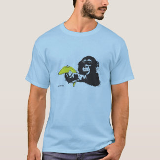 T-shirt Arme à feu de singe