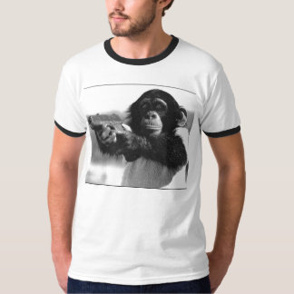 T-shirt Arme à feu de singe