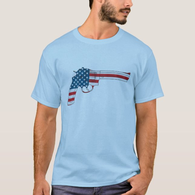 T-shirt Arme à feu des Etats-Unis (Devant)