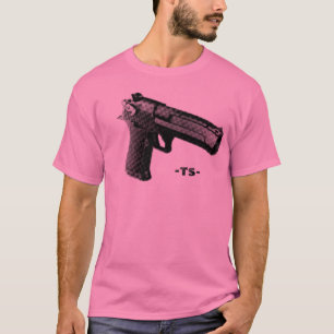 T-shirt arme à feu, - SOLIDES TOTAUX