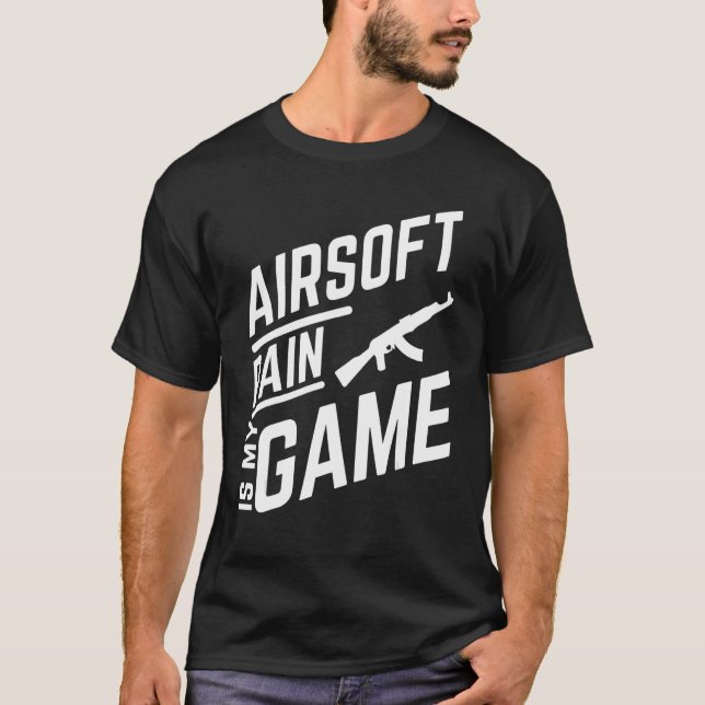 T-shirt Arme à gaz Airsoft (Devant)
