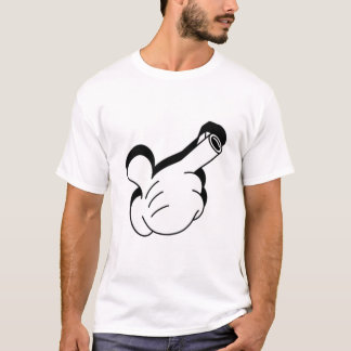 T-shirt Arme à main de dessin