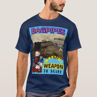 T-shirt Arme de guerre des Bagpipers