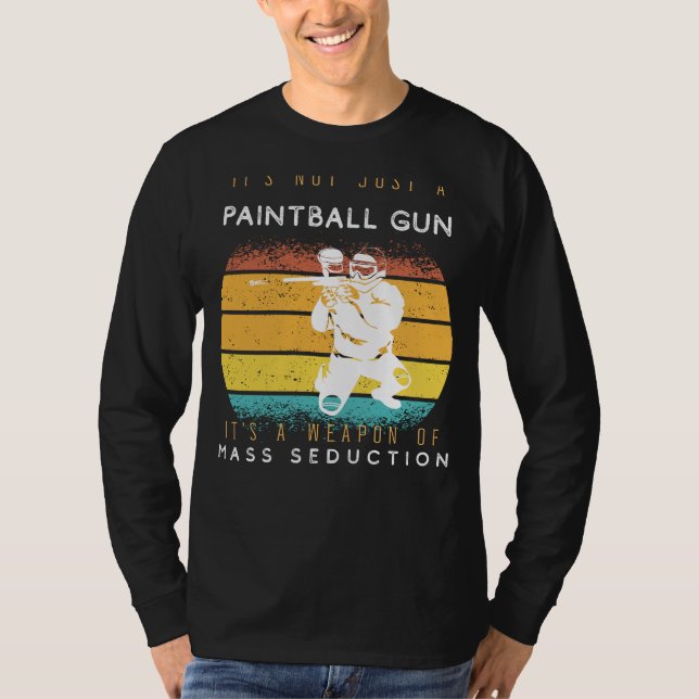 T-shirt Arme de la Seduction de masse pistolet à pistolet  (Devant)