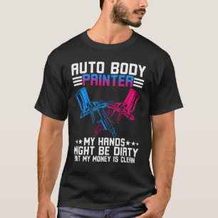 T-shirt Arme de vaporisateur pour peintre de carrosserie a