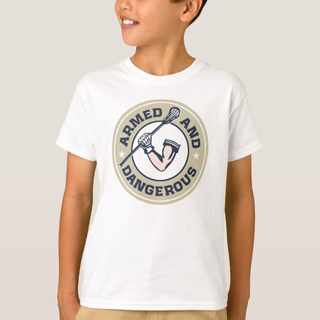 T-shirt Armé et dangereux (Devant)