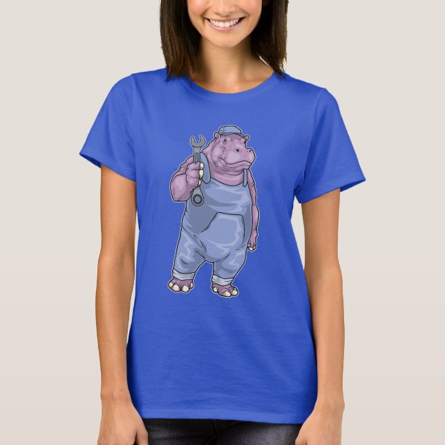 T-shirt Arme mécanique Hippo (Devant)