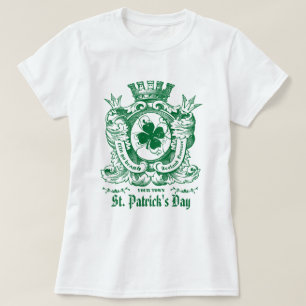 T-shirt Arme shamrock Crest St. Patrick's Day