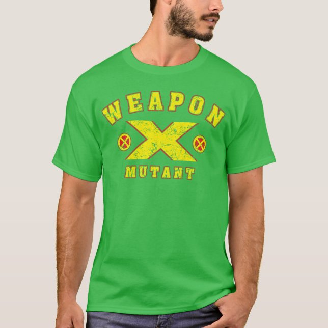 T-shirt Arme X rétro (Devant)