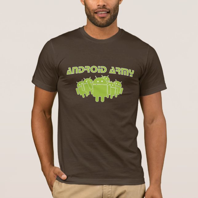 T-shirt Armée androïde (Devant)
