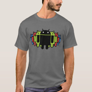 T-shirt Armée colorée multi de Droid