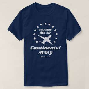 T-shirt Armée continentale équipant l'air depuis 1775