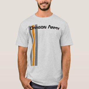 T-shirt Armée de dragon du jeu d'Ender (blanche)