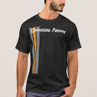 T-shirt Armée de dragon du jeu d'Ender (noir)