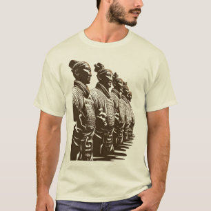 T-shirt Armée de terre cuite