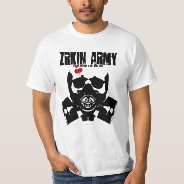 T-shirt ARMÉE de ZRK gardant les morts dedans, (Devant)