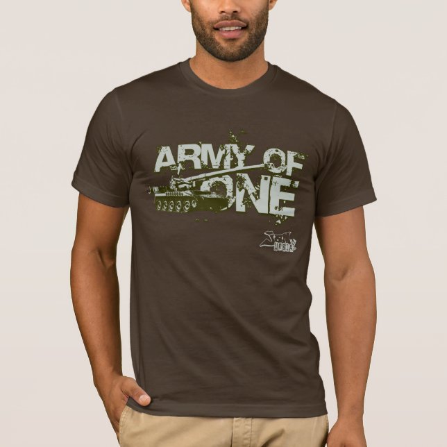 T-shirt Armée d'une (Devant)